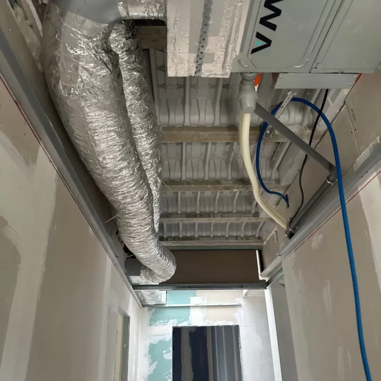 Installation système gainable, Cagnes-sur-mer, Azur Artisan
